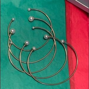 Ann Taylor Stackable bangle bracelets